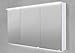 Produktbild Intarbad Spiegelschrank 130 cm LED Acryl Lichtplatte doppelt verspiegelt