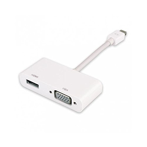 Preisvergleich Produktbild Mini Dp / Hdmi And Vga Adapter White