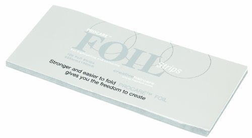 Procare Premium Hair Foil Strips For Highlighting & Conditioning - 225mm x 100mm - Pack of 100