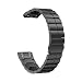 Produktbild Für Garmin Fenix 5S /Fenix 5S Plus Armband,JSxhisxnuid Metall Quick Release Uhrenarmband Edelstahl Metall Ersatz Band Solide Edelstahl Für Garmin Fenix 5S /Fenix 5S Plus (Schwarz)