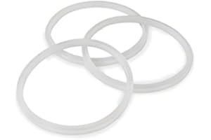 ‎VERTES VERTES Dichtungsring aus Silikon 3er Set, Ersatzteil für VERTES 3, 5 und 7 Liter Wurstfüllmaschinen, Wurstfüller Dichtung zwischen Stempel und Zylinder, Dichtring Ersatz, Hohe Qualität