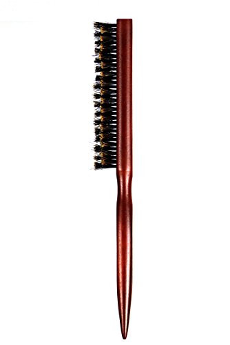 Dianyi Magic Volumer Bürste, Haarbürste Toupierbürste mit Wildschweinborsten Gerade - 3
