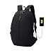 Produktbild POIUDE Laptop Rucksack Multifunktionaler Großer Reiserucksack Daypack Schulrucksack mit USB-Ladeanschluss Business Backpack(Schwarz, 30x13x51cm)