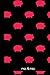Produktbild Pigs & Pigs: small lined Pig Notebook / Travel Journal to write in (6'' x 9'') 120 pages