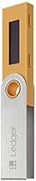 Ledger Nano S (Saffron Yellow) - The Best Crypto Hardware Wallet - Secure and Manage Your Bitcoin, Ethereum, ERC20 and...