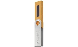 Ledger Nano S - Nouvelle Version 1.4- Portefeuille pour cryptomonnaies - Saffron Yellow