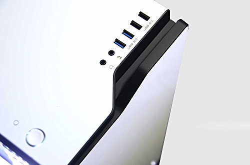 VIBOX Purity 7 Gaming PC – 3,8GHz Intel i7 6-Core CPU, GTX 1070 GPU, leistungsfähig, Wassergekühlter Desktop Gamer Computer mit Spielgutschein, Windows 10, Weiß Innenbeleuchtung, lebenslange Garantie* (3,4GHz (3,8GHz Turbo) Superschneller Intel i7 6800K Sechs 6-Core Prozessor CPU, Nvidia GeForce KFA2 Hall of Fame GTX 1070 8GB Grafikkarte, 16GB DDR4 3000MHz RAM, 3TB Festplatte, Corsair H100i GTX Wasserkühler, Superflower 750W PSU Netzteil, NZXT H440 Gehäuse, X99 Mainboard) - 5