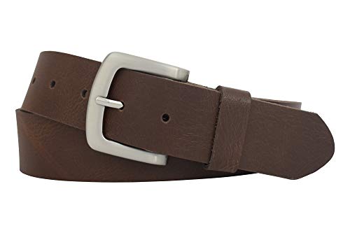 GREEN YARD - Cinturón - para mujer marrón 120 cm cintura = 135 cm longitud total