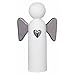 Produktbild Silberner Glücksengel "Angel to go", 17 cm