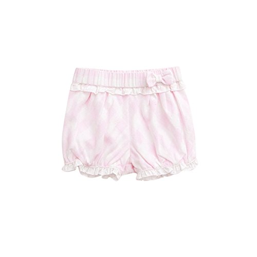 Marc janie Baby Girls' Cotton Ruffle Shorts Pink 4T