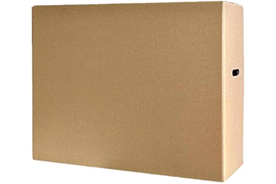 Double Wall Cardboard TV box with Bubblewrap (24" up to 52") (Up to 52")