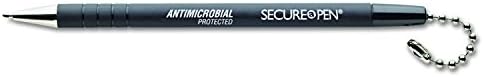 MMF Industries Secure-A-Pen Replacement Counter Pen, 24 Inch Chain, Black (28704)
