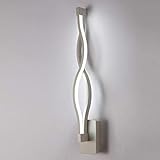 LED Wandleuchte Lampe Brinny Welle Wandlampe LED Wandleuchte Modern Innen Gebogenenlampe