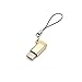 Produktbild TiooDre Universal Tragbar Micro USB zu der U89 3.1 V8 zu der U89 Universal Handy Adapter Konverter Anschluss Gold
