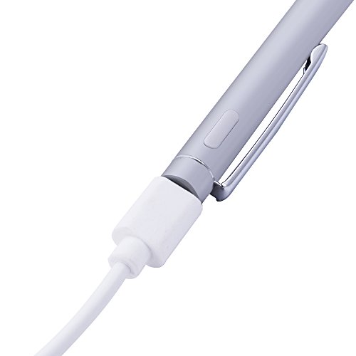 iProtect Stylus Pen Touch Screen Eingabestift USB für iPhone, iPad, Galaxy Tab und weitere Tablets in Weiß - 3