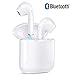 Produktbild Wireless Bluetooth Headset In-Ear-Kopfhörer kabellose Headsets Stereo-Mini-Kopfhörer wasserdicht Geräuschunterdrückung für Android Huawei & iOS (Weiß)