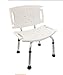 Produktbild Foxconn Aluminiumlegierung Rutschfeste Badezimmer Dusche Bad Stuhl Bad Hocker Für Schwangere Bei Älteren Menschen,White