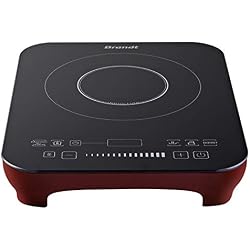 Brandt - Table induction posable 1 foyer Rouge