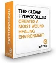 Activheal Hydrocolloid Dressing, 5cm x 7.5cm, Pack of 10