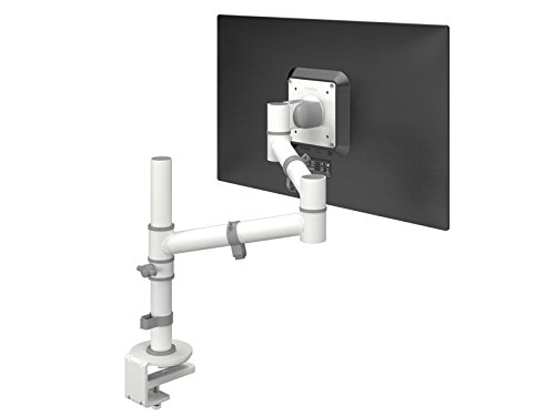Dataflex 48.120 Monitorhalterung, Metall, weiß, 11 x 56,5 x 50,5 cm