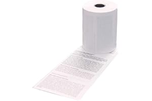 ‎HKR-WELT 50 EC-Cash Thermorollen 57mm x 18m x 12mm für EC-Gerät Ingenico ICT 220 250 mit SEPA-Lastschrifttext - HKR-Welt® Rollen 57/18/12 Ø 40mm - BPA (Bisphenol-A) frei