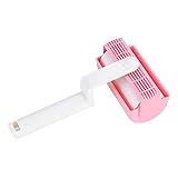 ✔ Garantía de alta calidad: rodillo de recogida de pelusa reutilizable y lavable y cubierta protectora de plástico. La correa del rodillo está hecha de un material de silicona resistente a la humedad y duradero. Sus asas de plástico son muy cómodas.