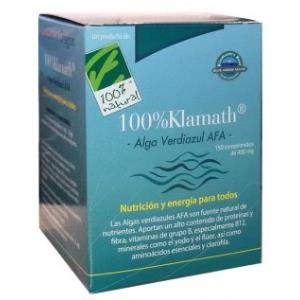 100% Natural Klamath (Alga Verdiazul) 150 comprimidos