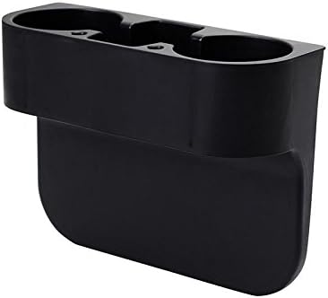 LyaAC Cup Holder Car Front Seat Seam Wedge Storage Organizer Black CZZWH-01