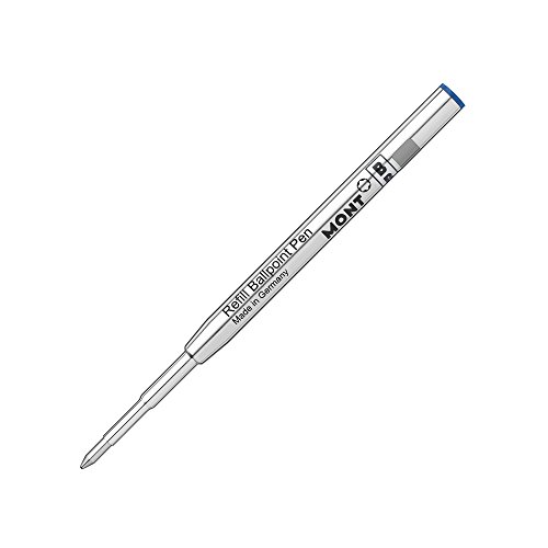 Montblanc „Pacific Blue“ 116214 Kugelschreiber Ersatzminen B / 2 Kugelschreibermine blau / Ballpen Refill - 3