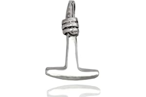 Germanenschmuck Ansgar - Kleiner Thors Hammer (Kettenanhänger in Silber)