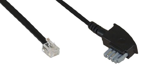 Preisvergleich Produktbild InLine Telefonkabel 18813 Anschlusskabel TAE-N / Stecker - RJ12 / Stecker 3.00 m