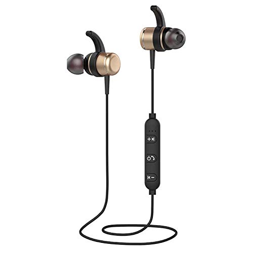 Preisvergleich Produktbild Carriea Kabellose Bluetooth Kopfhörer, 8 Stunden Akkulaufzeit, SweatGuard Technologie, Federleichtes Design und bequemer Halt, für Sport und Workout