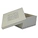 East of India Shabby Chic Cream Wooden Memory Keepsake Treasure Trinket Box