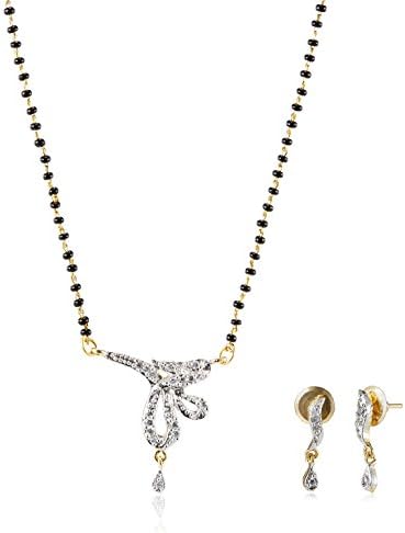 Ava Jewellery Set for Women (Gold) (S-SD-039)
