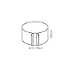 Tescoma-623380-Delicia-Anello-Regolabile-per-Torte-Tonde-Diametro-16-30-cm
