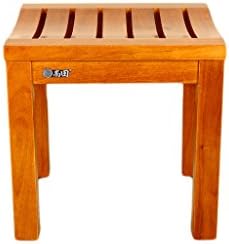 HJHY® Shower chair, Waterproof Anti-corrosion Bathroom Old man Shower stool Footrest 340x420x420mm Sturdy waterproof