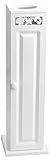 ASPECT Ellsworth Bathroom Toilet Roll Storage Cabinet, MDF, White, 19.5 x 19.5 x 65 cm (Kitchen &amp; Home)