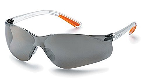 Kings Schutzbrille klar silber verspiegelt KY213 UV 99.9%