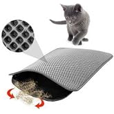 Miapet Elekli Kedi Tuvalet &Ouml;n&uuml; Paspası 60 x 45 cm GRİ