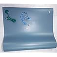 Sky-ESD Safe (Anti Static) Table Mat Pvc 3 Layer Blue Thickness 2mm Size (2 ft x 4 ft) With On 4 Corner Button + Wrist Band + Grounding Cord All Set [ Pack 1]