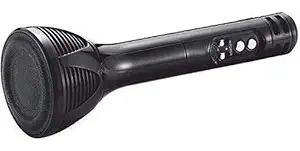 LNTTTECH Wireless Bluetooth Karaoke Microphone, Portable Handheld karaoke Mic Speaker Machine Birthday Home Party for Android/iPhone/PC or All Smartphone - Black