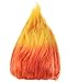 Produktbild TENGGO Elf Flammen Prägten Haare Wig Halloween Bunte Party Cosplay Masquerade Dressing Perücken-Orange Gelb