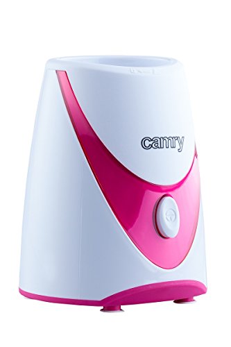 Smoothie-Maker TO GO inkl 2 Trinkbecher Mini-Blender Mixer Ice Crusher Standmixer Mixer Eiweiß Protein Shaker, (Pink) - 3