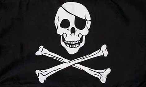 Piraten Fahne