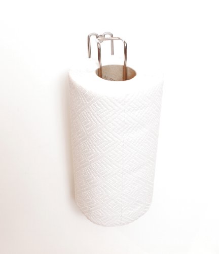 Plew Plew – KÜCHENROLLENHALTER aus Edelstahl, Wandmontage - 5