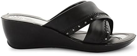 Footwear SensationNew Ladies Open Toe Studded Womens Diamante Wedge Heel Lightweight Sandals Shoes