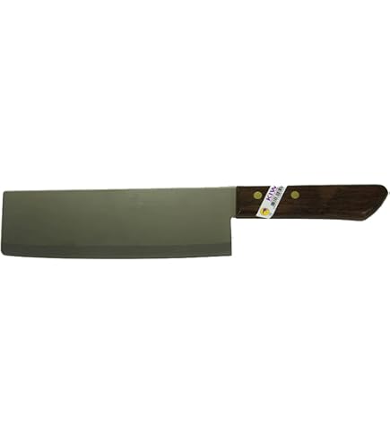 Kiwi Thai Cook 5-Piece Knife Set - Wood Handle Stainless Steel Kitchen Blades #830K