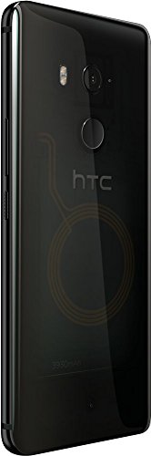 HTC U11 + Smartphone (15,24 cm (6 Zoll) Super LCD Display, 12,2 MP Kamera, 128 GB Speicher und 6 GB RAM, Android 8.0) Translucent Schwarz