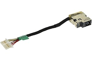 LPUK Connecteur Alimentation Compatible avec HP 13-AG, 13-ba, 13-d, 13-u, 14-al, 14-ba, 14-ce, 14m-ba, 15-AR, 15-au p/n: 799735-F51 799735-S51 799735-T51 799735-Y51 - Prise de Charge de Remplacement