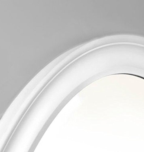 Innova Editions Mist gratis Spiegel, oval – weiß (54 x 79 cm), - 5